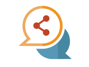 Adult network bubbles icon